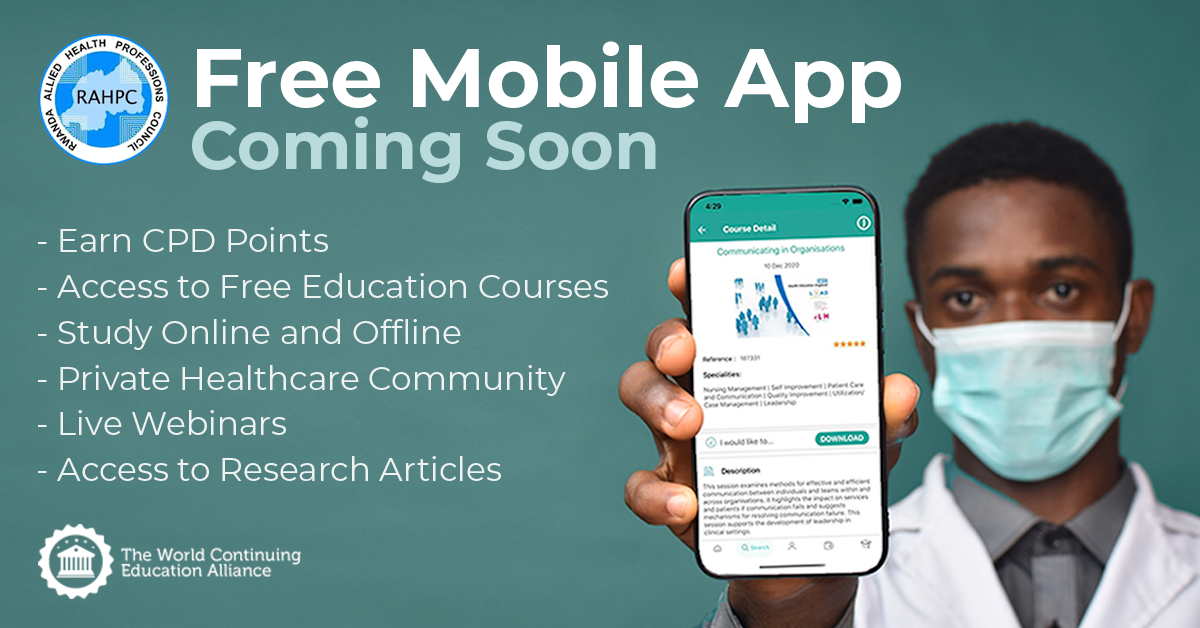 Coming Soon: CPD Portal with RAHPC Partnership