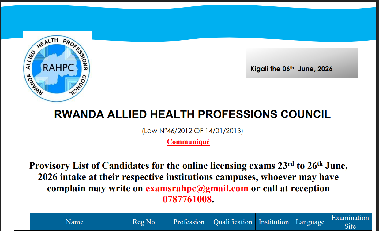 Prvisory List of Eligible applicants RE June2026